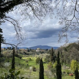 Tuscan Countryside Glass (Portrait)