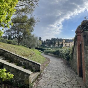 Tuscan Walkway Glass (Landscape)